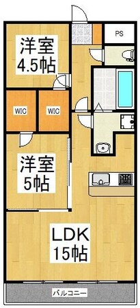 テルプシコレ東村山の物件間取画像